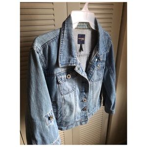Cropped Jean Jacket